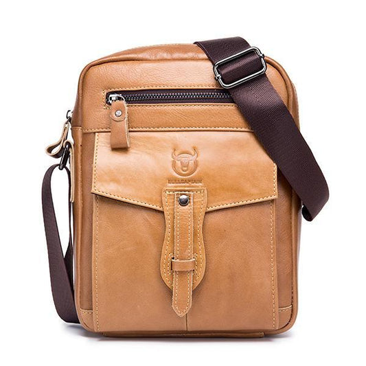Bull Captain Genuine Leather Crossbody Bag – Stylish & Practical for Daily Use, Travel, and Business