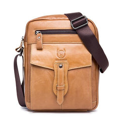 Bull Captain Genuine Leather Crossbody Bag – Stylish & Practical for Daily Use, Travel, and Business
