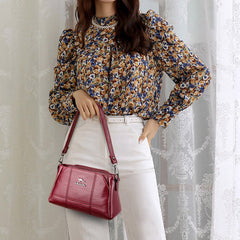 Crossbody Bag for Women – PU Leather Shoulder Handbag with Adjustable Strap