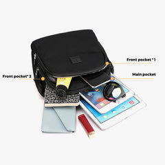 2-in-1 Waterproof Lightweight Casual Backpack Shoulder Bag for Women