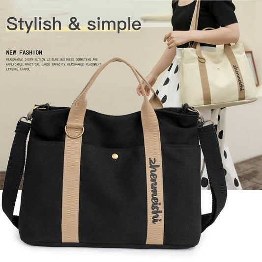 Large - capacity stylish canvas bag - VOTVO