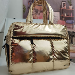 Borsa da viaggio di grande capacità per donna – Borsa portaoggetti da viaggio in poliestere