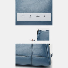 Crossbody Bag for Women – PU Leather Shoulder Handbag with Adjustable Strap