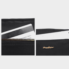 Crossbody Bag for Women – Simple Light Color Waterproof Nylon Bag