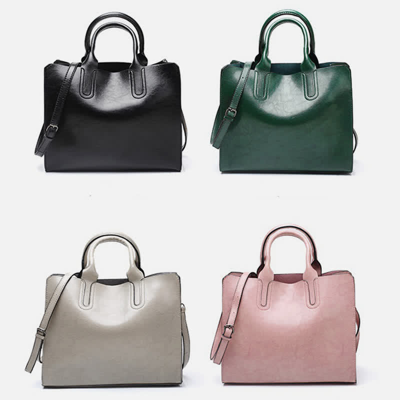 Laptop Tote Bag for Women – Business Work Bag & Casual Leather Handbag