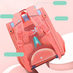 All-In-One Lightweight Reflective Backpack for Students - Durable Primary School Bag