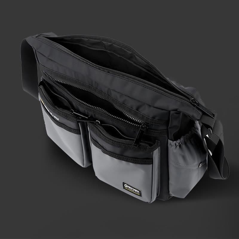Classic Travel Satchel for Men – Durable Nylon, Large Crossbody Bag