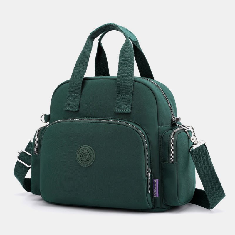 3 - Way Use Backpack with USB Charging Port – Versatile Nylon Travel & School Bag for Women - VOTVO