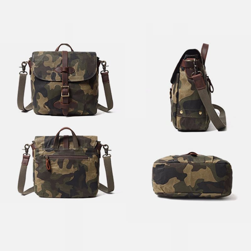 Camouflage Color Crossbody Messenger Bag – Travel & Daily Use - VOTVO