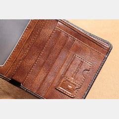 Genuine Leather RFID Multi - Card Bifold Wallet for Men - Secure & Stylish Business Wallet - VOTVO