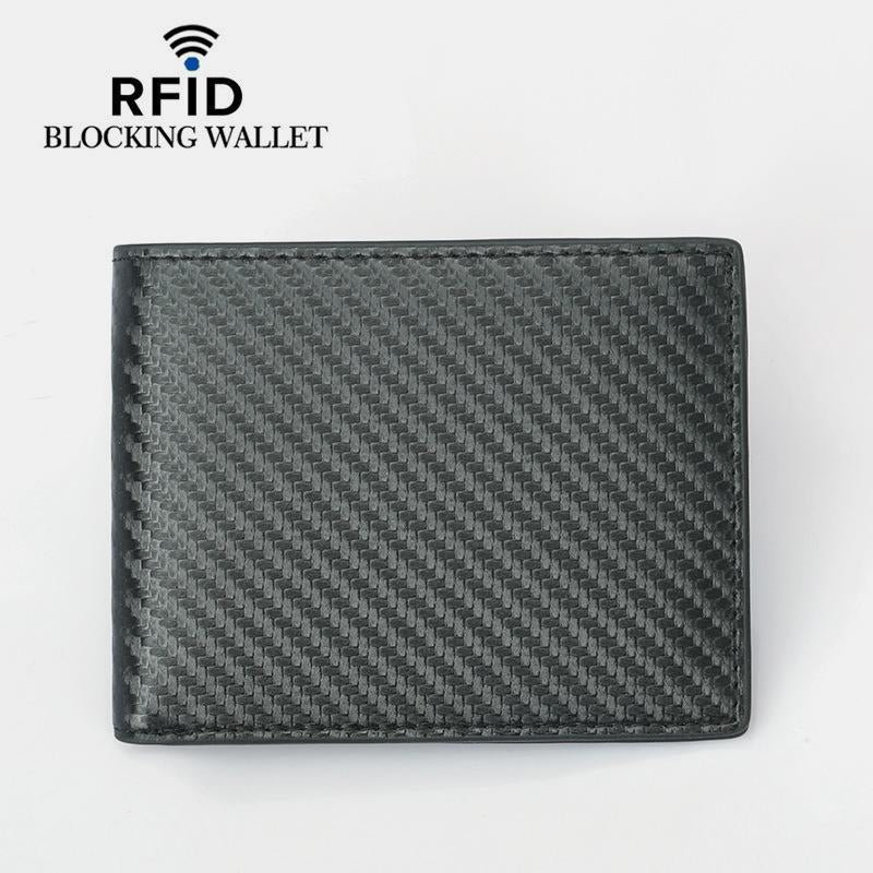 Genuine Leather RFID Blocking Slim Wallet - VOTVO