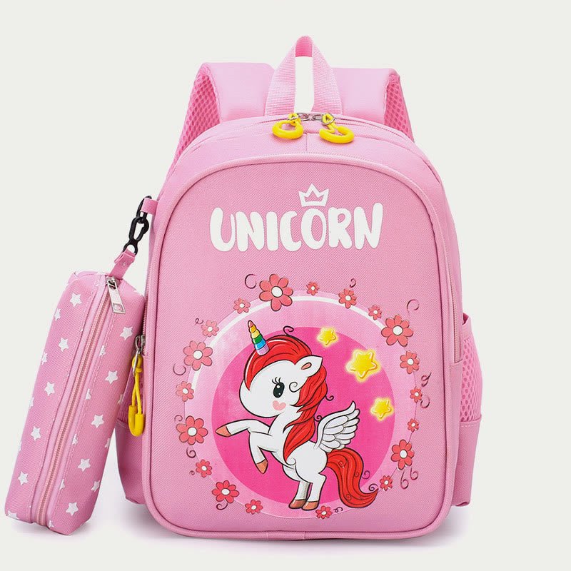 Cute Cartoon Backpack for Kids – Unicorn, Dinosaur, Bunny, and More, Kindergarten School Bag - VOTVO