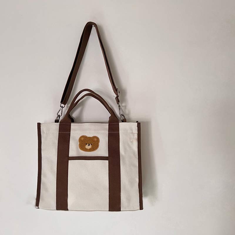 Functional Canvas Handbag – Mommy Bag, Tote Purse, Shoulder Bag - VOTVO