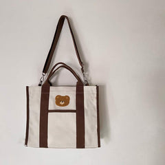 Functional Canvas Handbag – Mommy Bag, Tote Purse, Shoulder Bag - VOTVO