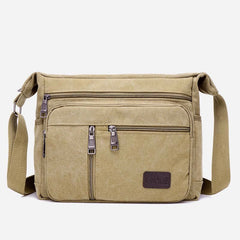 Crossbody Bag for Men | Vintage Outdoor Canvas Business Shoulder Bag