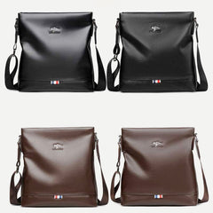 Men's Messenger Bag – Soft PU Leather Crossbody Sling Pack for Travel, Business & Daily Use - VOTVO