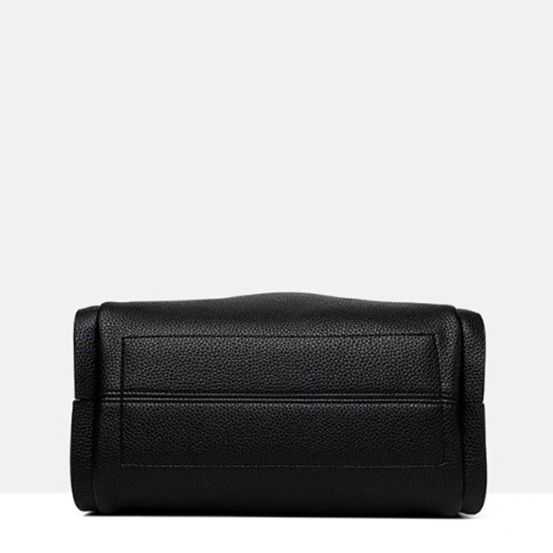 Embossed Soft Leather Handbag – Stylish, Versatile & Timeless Design