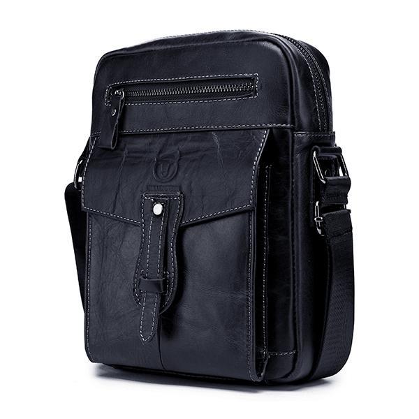 Bull Captain Genuine Leather Crossbody Bag – Stylish & Practical for Daily Use, Travel, and Business
