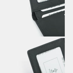 Genuine Leather RFID Blocking Slim Wallet - VOTVO