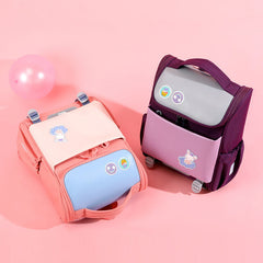 All-In-One Lightweight Reflective Backpack for Students - Durable Primary School Bag