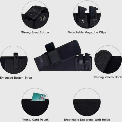 Tactical Belt Bag for Men – Multi-Function Outdoor Sports Waist Pack with Adjustable Strap