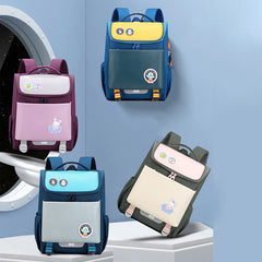 All-In-One Lightweight Reflective Backpack for Students - Durable Primary School Bag