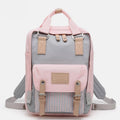 Large Capacity Vintage Laptop Backpack for Women – Multi-Pocket, Stylish & Durable for School & Travel