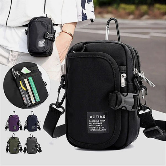 Waterproof Multifunction Solid Crossbody Bag – The Ultimate Daily Companion - VOTVO