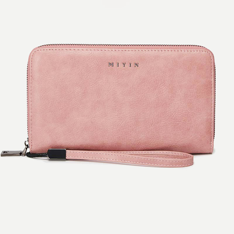 Women's RFID Blocking Zip Around Wallet - Large Long Wristlet Clutch