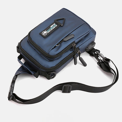 Practical Crossbody Sling Bag for Men – Waterproof Travel Satchel Purse