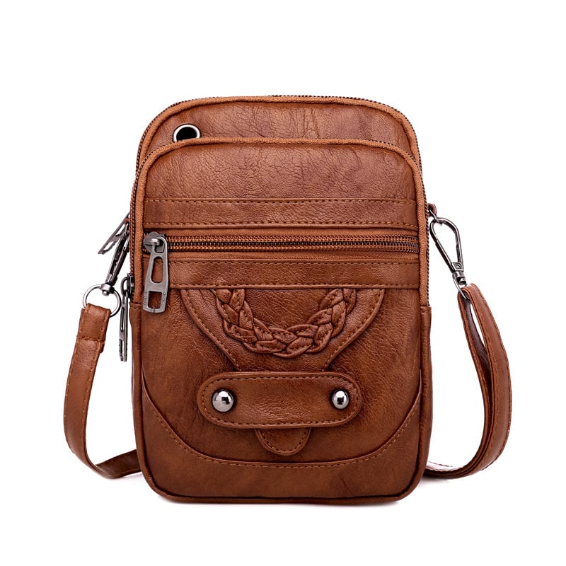 Vintage Soft Leather Shoulder Bags
