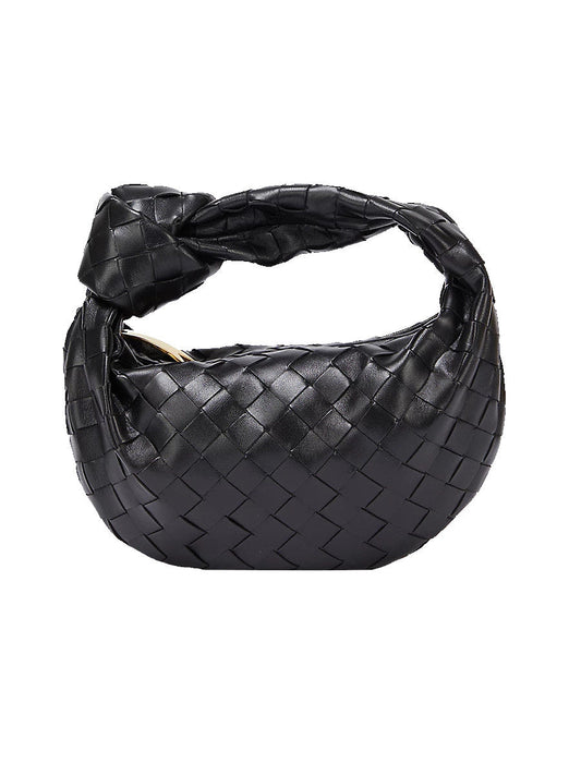 Mini Leather Knot Bag – Elegant Daily Handbag