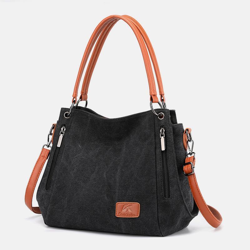 Large Capacity Casual Canvas Crossbody Bag for Women – Stylish & Practical - VOTVO