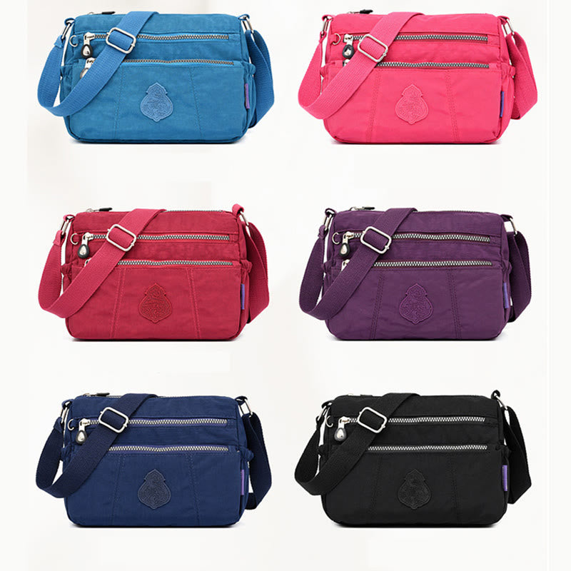 Urban Casual Crossbody Bag for Women – Lightweight Nylon Cloth Mother Bag