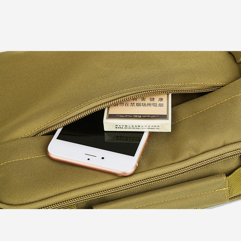 USB Charging Waterproof Large-Capacity Outdoor Messenger Bag – Nylon Crossbody Bag for Sports & Daily Use
