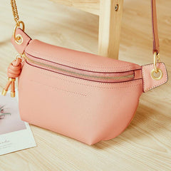 Genuine Leather Large Capacity Crossbody & Waist Bag for Women – Stylish & Versatile - VOTVO