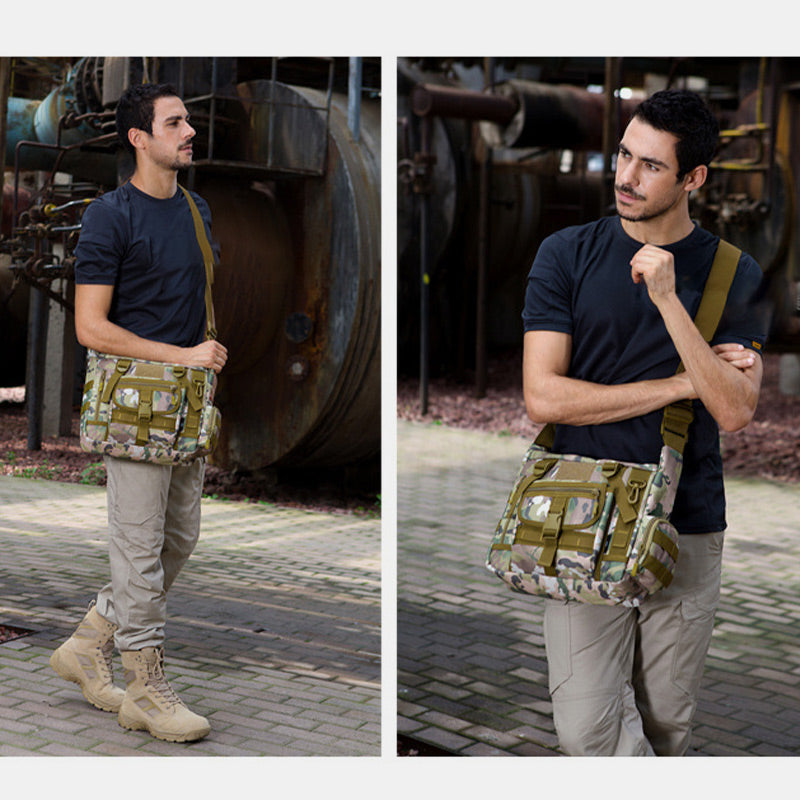 Waterproof Tactical Military Multi-Pocket CrossbodyBag