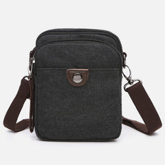 Belt Loop Holster Phone Purse - Small Canvas Crossbody Side Shoulder Bag - VOTVO