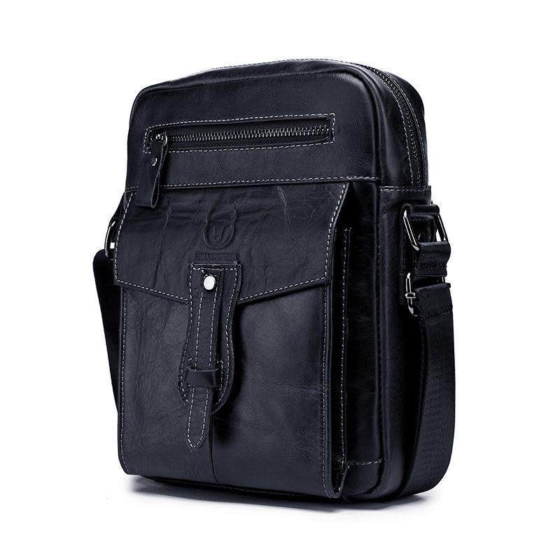 Bull Captain Genuine Leather Crossbody Bag – Stylish & Practical for Daily Use, Travel, and Business