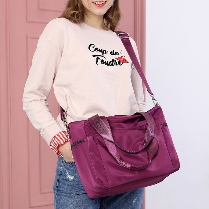LumiCarry | Lightweight & Water-Resistant Shoulder Bag