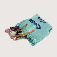 Canvas Tote Bag - Extra Large Summer Shoulder Handbag Purse