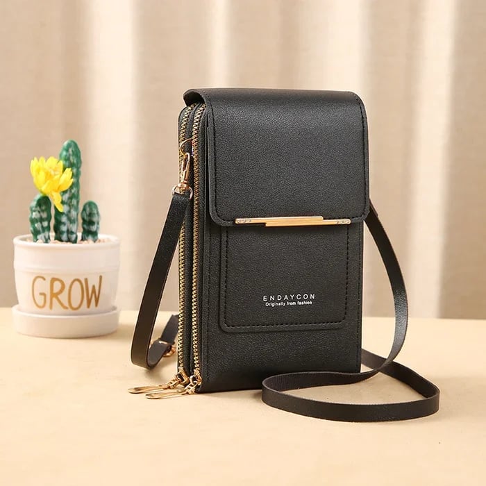 French shell shoulder bag, perfect for many styles