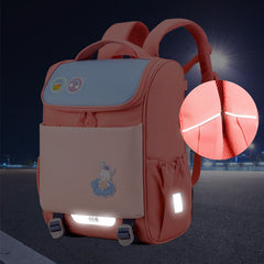 All-In-One Lightweight Reflective Backpack for Students - Durable Primary School Bag
