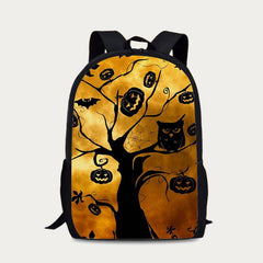 Backpack for Halloween Party – Pumpkin Pattern Nylon Festival Daypack - VOTVO