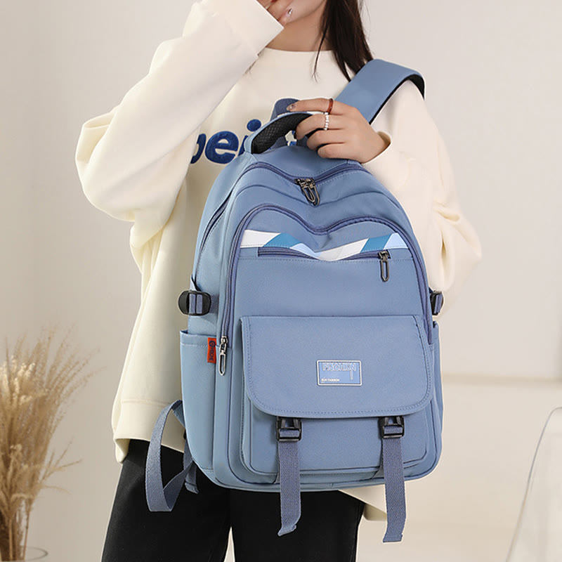 Waterproof Backpack for Women – Soft Breathable Fabric Casual Travel Bag
