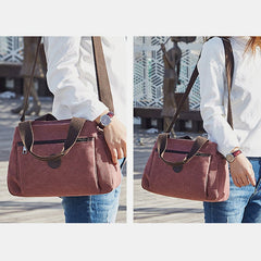 Bolso bandolera multibolsillos de gran capacidad