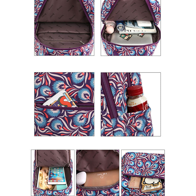 Travel Laptop Backpack for Women & Girls - Casual Durable Daypack College Bookbag