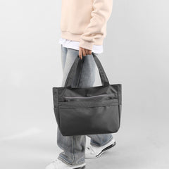 Schlichte, lässige Nylon-Tragetasche für Damen – Handtasche für den täglichen Einkauf