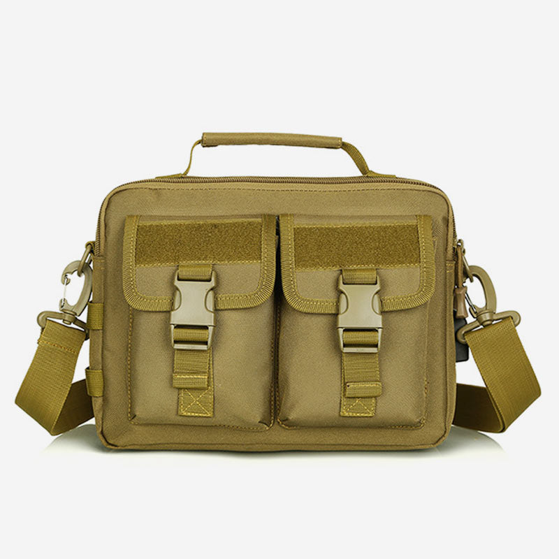 USB Charging Waterproof Large-Capacity Outdoor Messenger Bag – Nylon Crossbody Bag for Sports & Daily Use