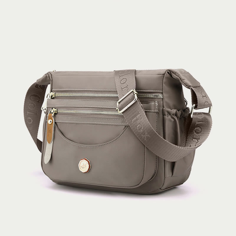 Women’s Minimalist Nylon Crossbody Bag – Water-Resistant Lightweight Daypack